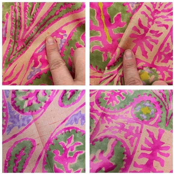 Ralph Lauren Black Label Paisley Print Silk Trousers - Picture 15 of 15